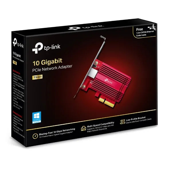 TP-Link 10 Gigabit PCI Express Network Adapter | TX401-TP-TX401