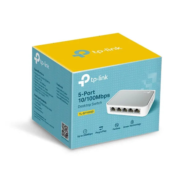 TP-Link 5-Port 10/100Mbps mini Desktop Switch | TL-SF1005D