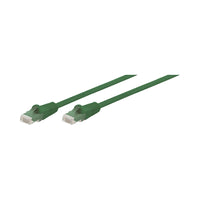 15M CAT6 MOULDED FLYLEAD - GREEN - NET-CAT6FLYM-GN-15M