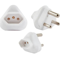 Acconet Adaptor with 1x16A 3 Pin Euro Plug to 3 Pin SA Plug | AC-PLUG- 3PIN-16A-AC-PLUG-3PIN-16A