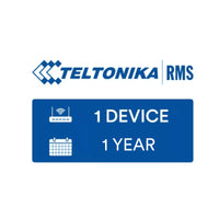 Teltonika Remote Management Pack License, 1 device, 1 Year| RMSMP0100000-TTK-RMS-LIC-1YR