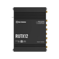 Teltonika Dual SIM Cat 6 Industrial Router | RUTX12-TTK-RUTX12