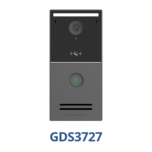 Grandstream SIP Doorphone intercom with 4MP video camera - No Keypad-GS-GDS3727