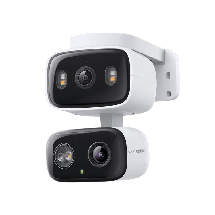 TP-Link Indoor/Outdoor Dual Lens Pan/Tilt Wi-Fi Security Camera | Tapo C246D-TP-TAPO-C246D