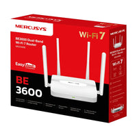 Mercusys BE3600 Dual-Band Wi-Fi 7 Router | MR25WBE-MRC-MR25WBE