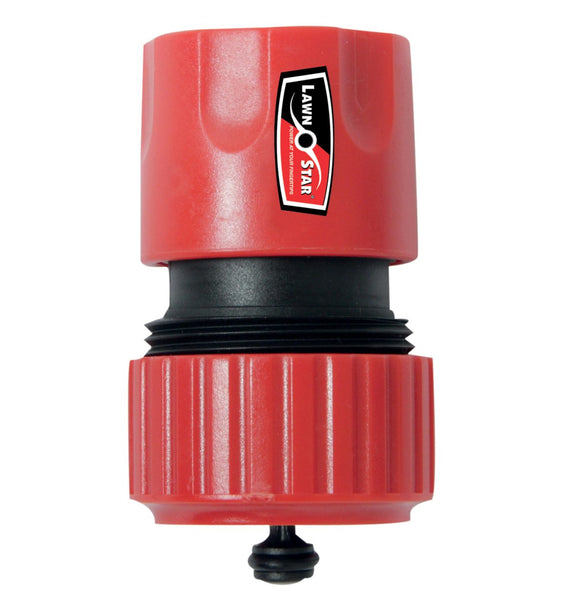 Lawnstar 19mm (3/4") Hose Connecter with Auto Shut Off -50-319-01