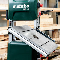Metabo BAS 318 Precision Band Saw: Woodworking Power Tool for Precise Cuts