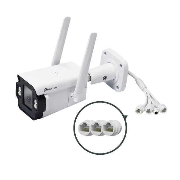 TP-Link VIGI 4MP Outdoor Full-Color 4G Bullet Network Camera | TP-VIGI-S345-4G-4-TP-VIGI-S345-4G-4