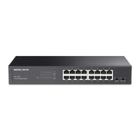 Mercusy 16-Port Gigabit Desktop/Rackmount Switch | MS116GS-MRC-MS116GS