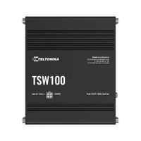 Teltonika Industrial Unmanaged 5 Port PoE+ Ethernet Switch | TSW100-TTK-TSW100
