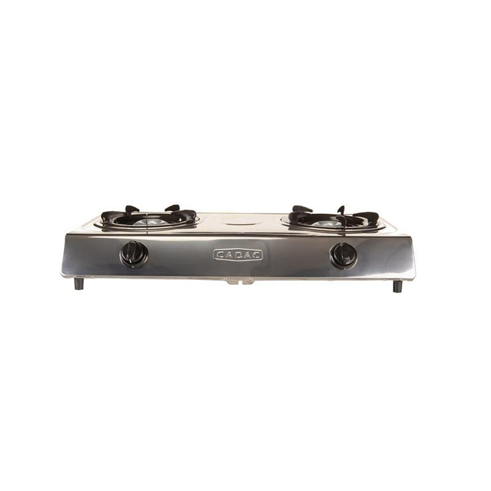 CADAC 2 Plate S/Steel Stove Without Hose And Regulator - 193E-10-ZA