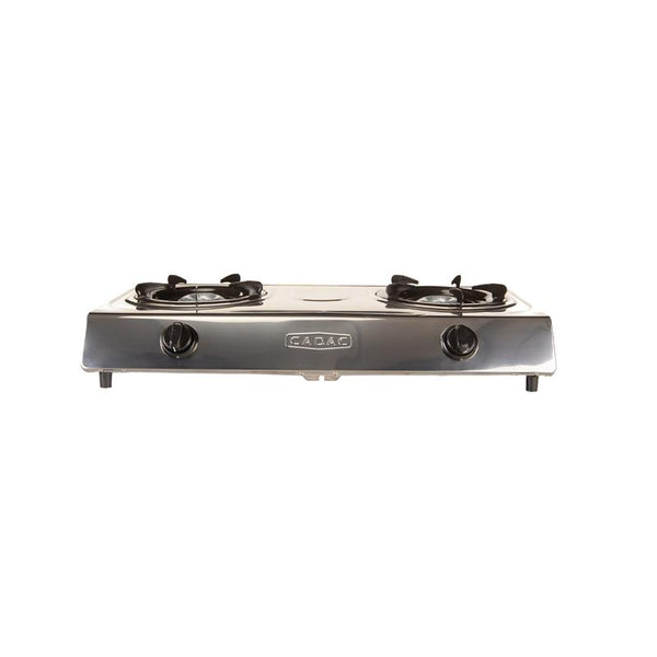 CADAC 2 Plate S/Steel Stove Without Hose And Regulator - 193E-10-ZA