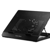 Cooler Master Notepal Ergostand Lite 15.6'' notebook; adjustable 3X different positions -Black
