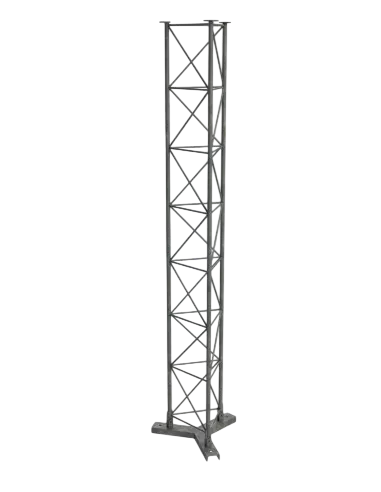 Lattice Mast Y-Base Assembly. Includes Y-Base and Y-Base Section.-MS-HD-YBA
