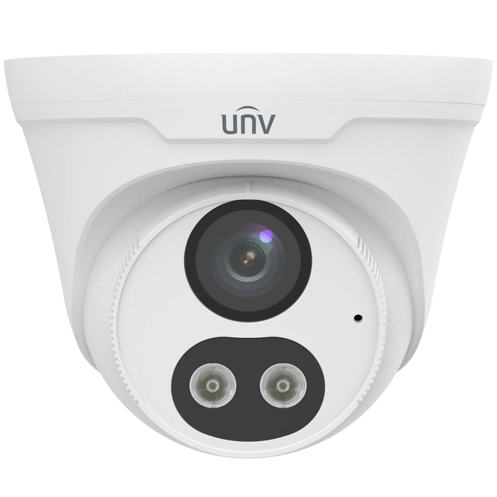 Uniview UNV 4MP Dual Light ColorHunter Turret IP Camera 2.8mm | IPC3614LE-ADF28KC-DL-UN-IPC3614LE-ADF28KC-DL