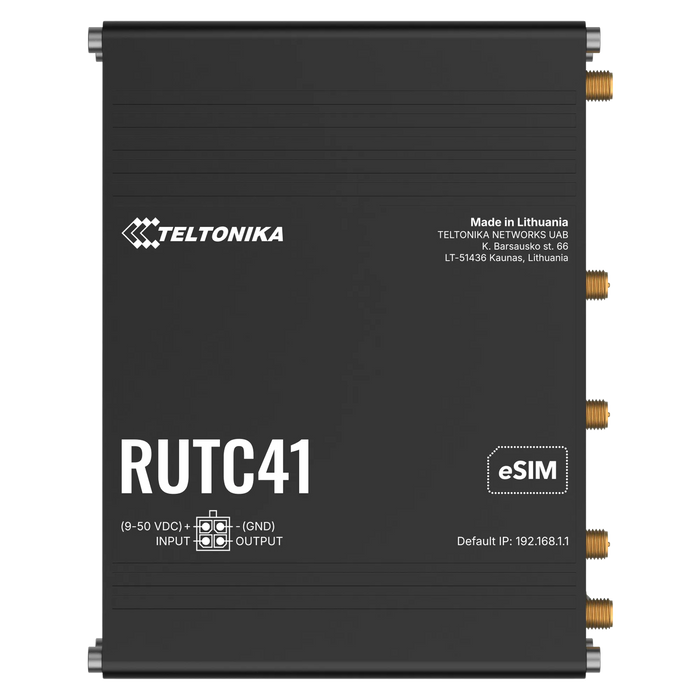 Teltonika industrial 4G Wireless Router with WiFi 6 | RUTC41 Teltonika