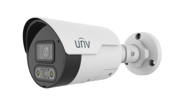 Uniview UNV 4MP Dual Light ColorHunter Bullet IP Camera 4mm | IPC2124LE-ADF40KMC-DL-UN-IPC2124LE-ADF40KMC-DL