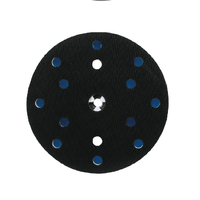 Makita 6-inch Round Sanding Pad, Hook & Loop, Hard Backing - 197315-5