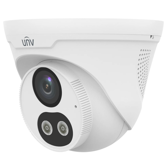 Uniview UNV 8MP Dual Light ColorHunter Turret IP Camera 4mm | IPC3618LE-ADF28KC-DL-UN-IPC3618LE-ADF28KC-DL