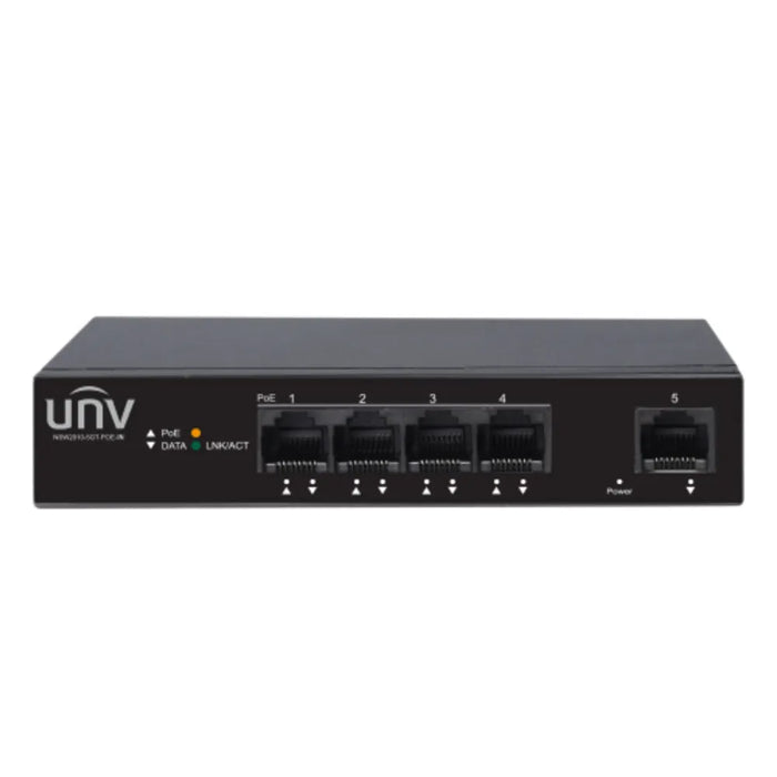Uniview 4x Gigabit PoE Ethernet Port switch | NSW2010-5GT-POE-IN-UN-NSW2010-5GT-POE-IN