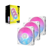 Corsair RX RGB Series; iCUE LINK RX120 RGB White; 120mm Fan; Triple Pack