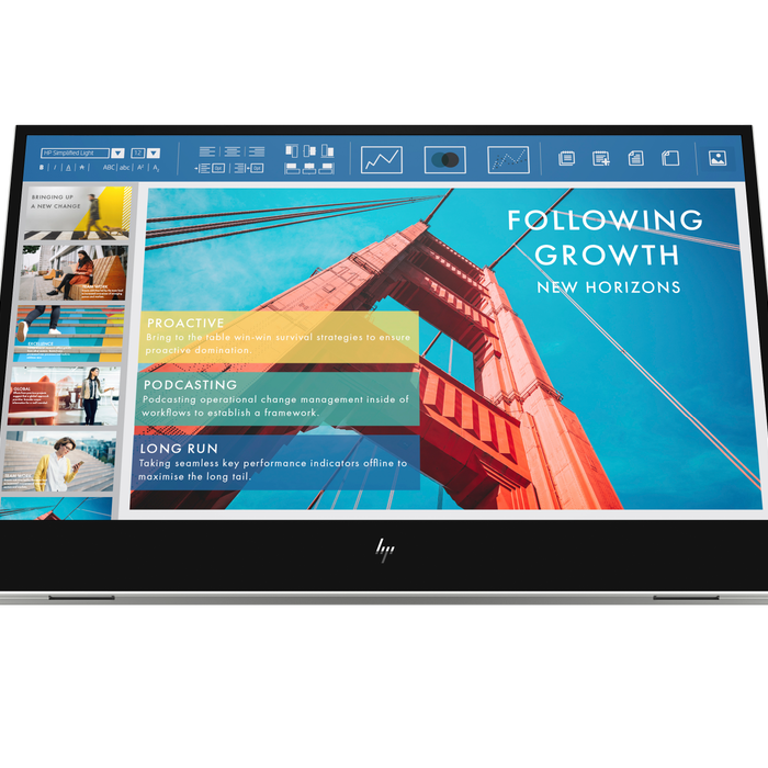 HP E14 G4 USB-C Portable Display: FHD 1920x1080 Monitor for Enhanced Productivity, Lightweight & Compact Design.