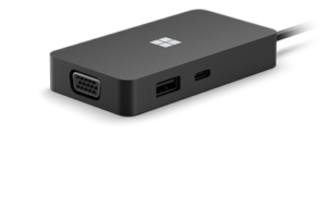 Microsoft Surface USB-C Travel Hub Black-1E4-00002