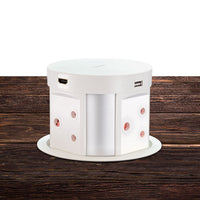 LINKQNET 120MM ECO POP-UP WITH WIRELESS CHARGING (WHITE) - NET-1H1Q1R2UC-W