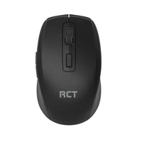 RCT 2.4GHz Wireless Optical Mouse | 6-Button | Silent Click | Adjustable DPI (800/1200/1600) | USB Receiver | Black RCT Peripherals