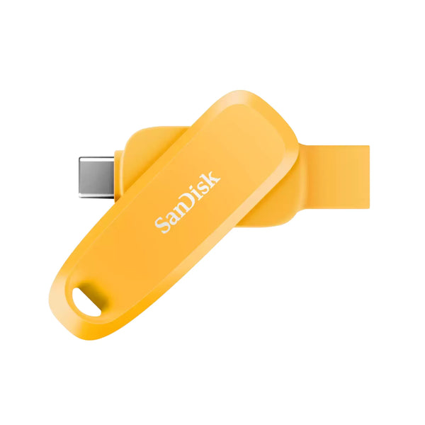 SANDISK PHONE DRIVE USB TYPE-C/USB TYPE-A DEVICES, 100MB/S, 512GB - YELLOW DAFFODIL COLOR,SDDDC6-512G-G46YD