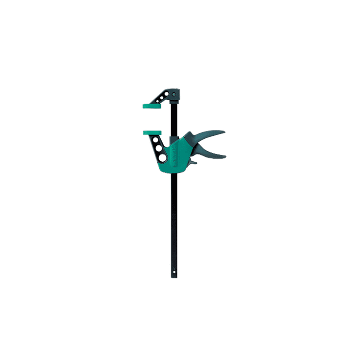 WOLFCRAFT EHZ Easy One-Hand Clamp 75-300 (3021000): Woodworking Tool for Easy Clamping & Spreading