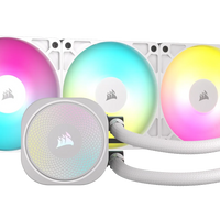 Corsair NAUTILUS 360 ARGB White; 360mm Radiator; Liquid CPU Cooler; Intel® LGA 1851/1700; AMD® AM5/AM4