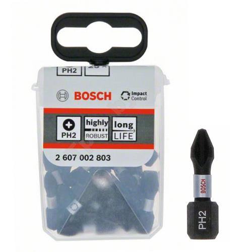 Bosch - Screwdriver Bit Impact PH2 25mm 25pc - 2607002803
