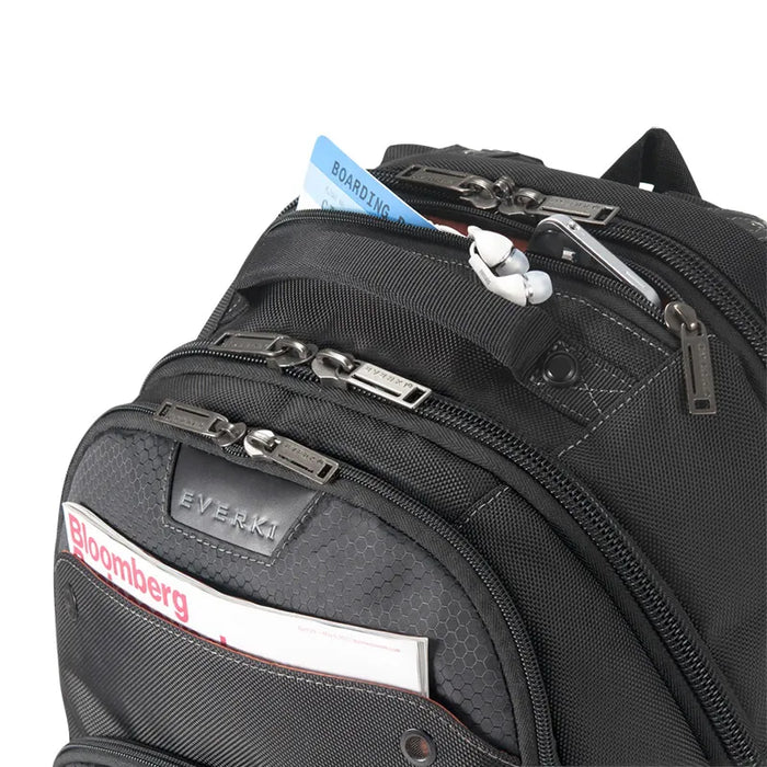 EVERKI ATLAS  BACKPACK | Fits up to 17.3 inch laptops | Travel friendly | Opens 180° |Trolley handle pass-through Everki