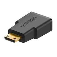 UGREEN 20101-20101 Mini HDMI to HDMI Adapter - Black-20101-20101