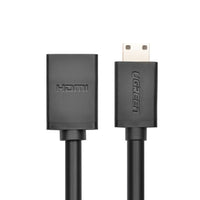 UGREEN Mini HDMI to HDMI Adapter 4K@60Hz - Connect Mini HDMI Devices to HDMI Displays, Laptops, Cameras, Camcorders