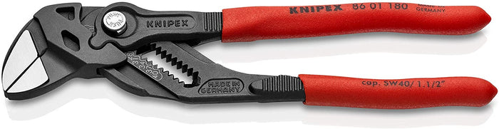 Knipex PLIER - WRENCH 180MM BLACK FINISH - KPX8601180