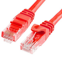 Acconet CAT6 1m UTP Flylead (Patch Lead) Red | CAT6-FLY-1-RED
