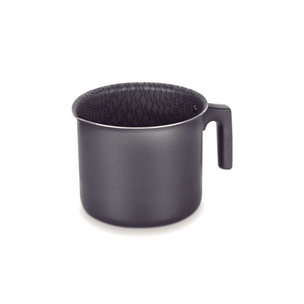 TRAMONTINA Paris Milk Boiler 16cm: Non-Stick Aluminum Pot with Anti-Thermal Handle | Easy Clean Cookware