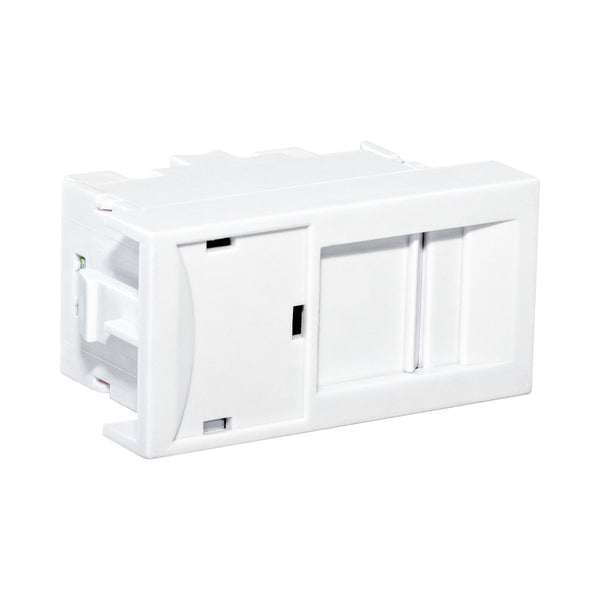RJ45 CAT6 WALL OUTLET KEYSTONE (FA-2360/70K-8-C6) - NET-CAT6-WALLOUT