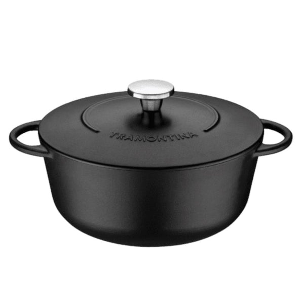 Tramontina Cast Iron Casserole With Interior Nonstick Coating 28Cm 6L ? Trento (Non-Stick) - 20805/028