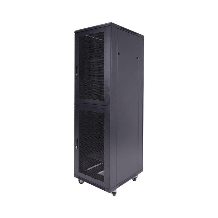 47U 600X1000, 4FANS, 3 SHELVES, DBL MESH - RCK-SH05J-47U-1000DD