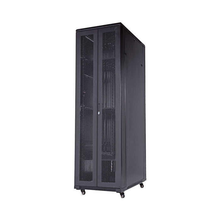 27U 600X800MM,4 FANS,2 SHELVES,DBL MESH FRT S/BACK - RCK-SH05J-27U800-DD