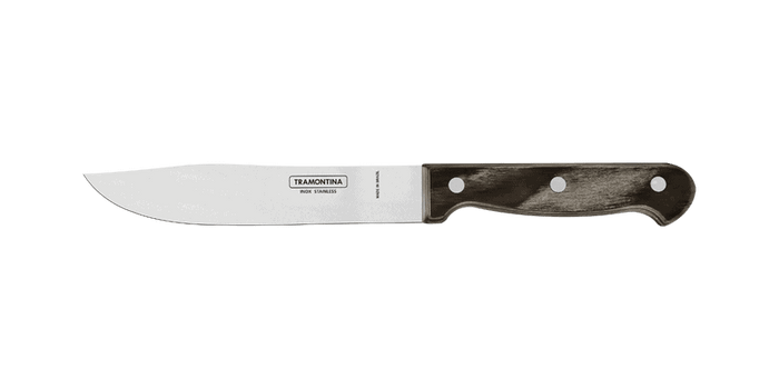 Tramontina 6-inch Butcher Knife - Stainless Steel Blade, Polywood Handle - Kitchen Knife for Cutting & Slicing