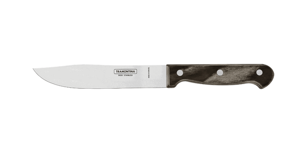 Tramontina 6-inch Butcher Knife - Stainless Steel Blade, Polywood Handle - Kitchen Knife for Cutting & Slicing