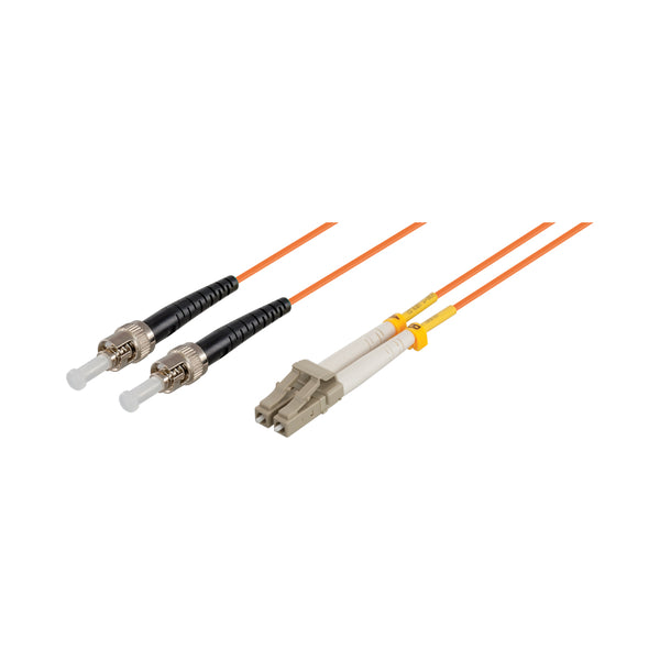 10M FIBRE PATCH LEAD DUP MM(50/125) OM2 LC/ST - FPD50-LCST-10