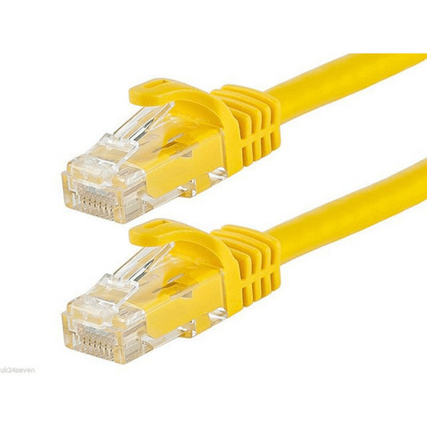 CAT6 Ethernet Cable - Yellow Patch Lead | Network Cable