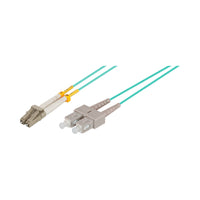 1M FIBRE PATCH LEAD DUP MM(50/125) OM3 LC/SC - FPD50-LCSC-01-OM3