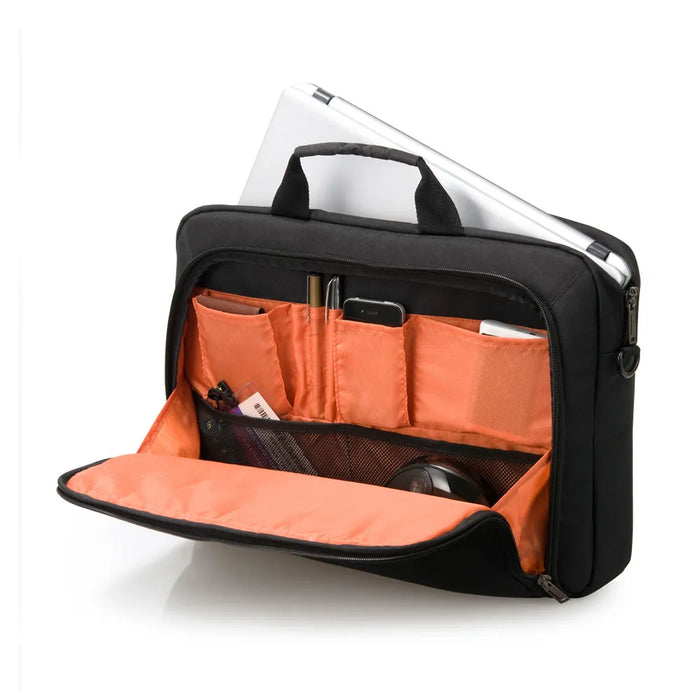 EVERKI ADVANCE BRIEFCASE | Fits up to 14 inch laptops | Trolley handle pass-through | Ergonomic two-way shoulder strap Everki