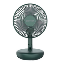 Zartek ZA-160-G USB Rechargeable Rotating Fan